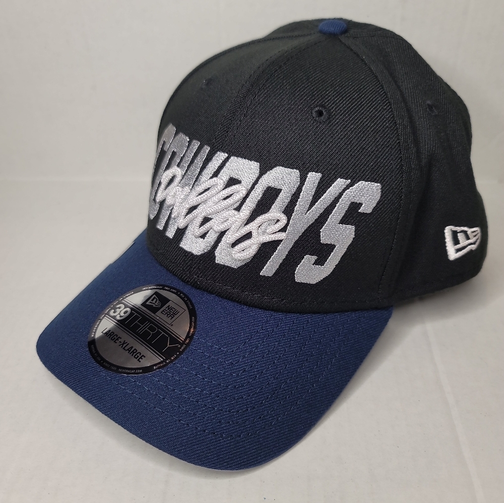 Dallas Cowboys New Era 2022 NFL Draft 39THIRTY Flex Hat Cap Size Large - XL NWT